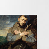 Saint Francis, 1615, Kanvas Tablo